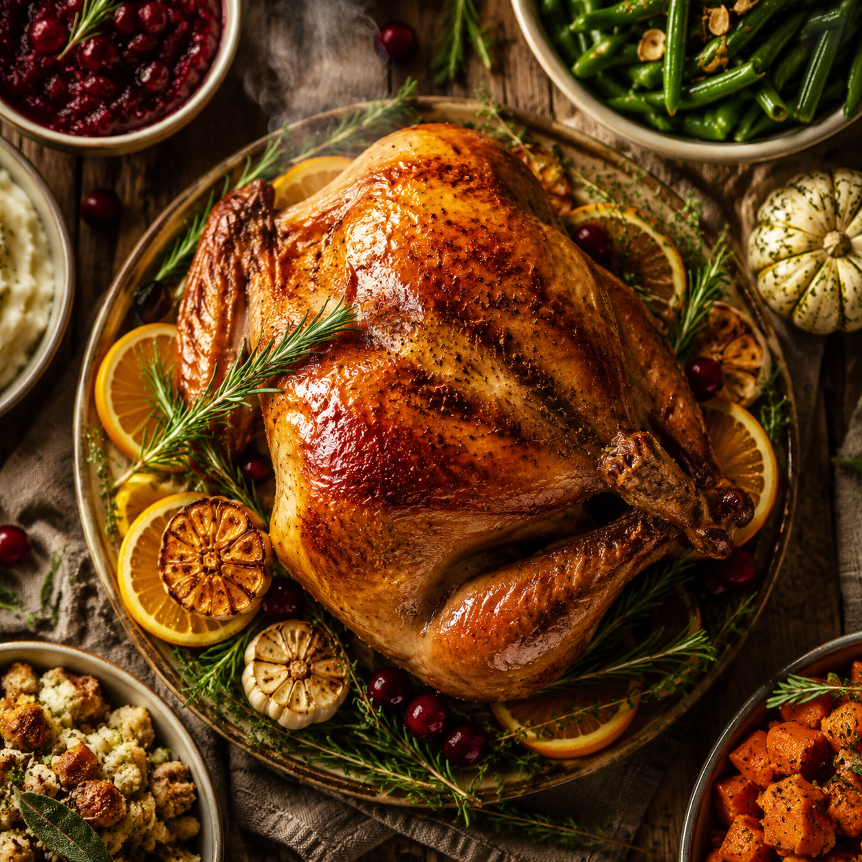 Holiday Recipes — Golden roasts, spiced cookies, glossy pies, and festive sides to make every holiday table feel abundant and bright.