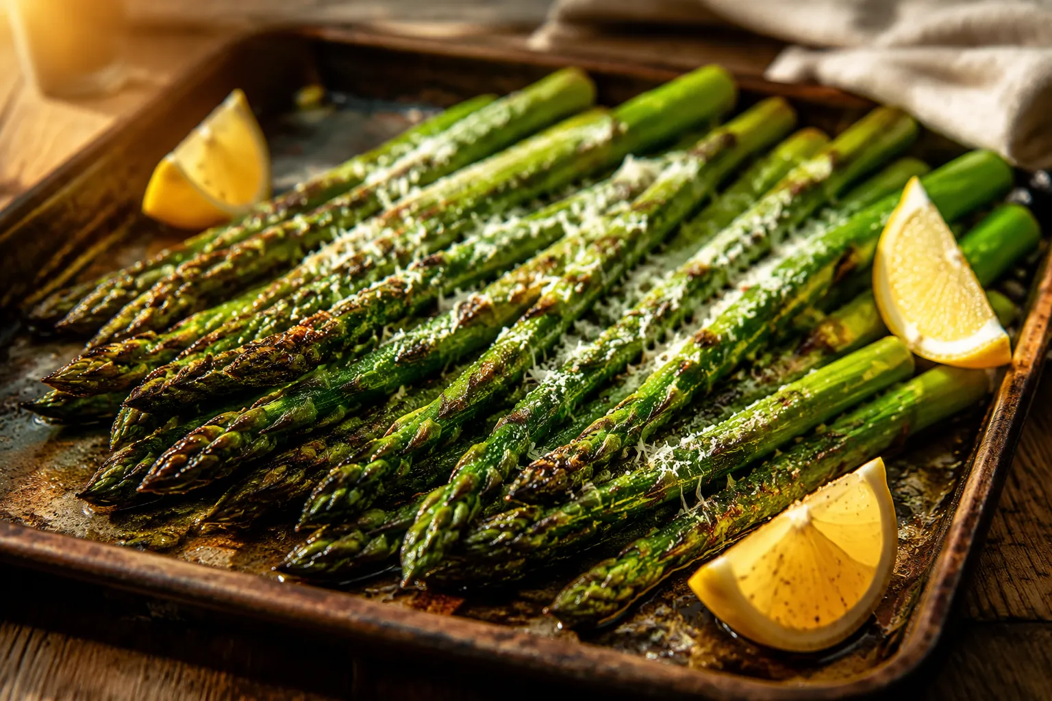 Oven-Roasted Asparagus: Timing by Spear Thickness